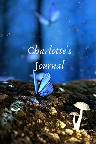 Charlotte's Journal: Personalized Lined Journal for Charlotte Diary Notebook 100 Pages, 6" x 9" (15.24 x 22.86 cm), Durable Soft Cover Books