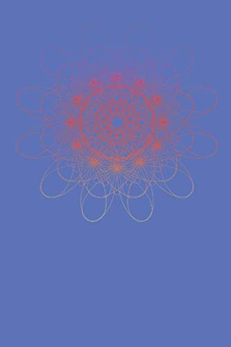 Guilloche: Pretty Design Kundalini Style Guilloche Composition Notebook, Spiritual Diary or Journal; Wide Ruled 120 Pages Books