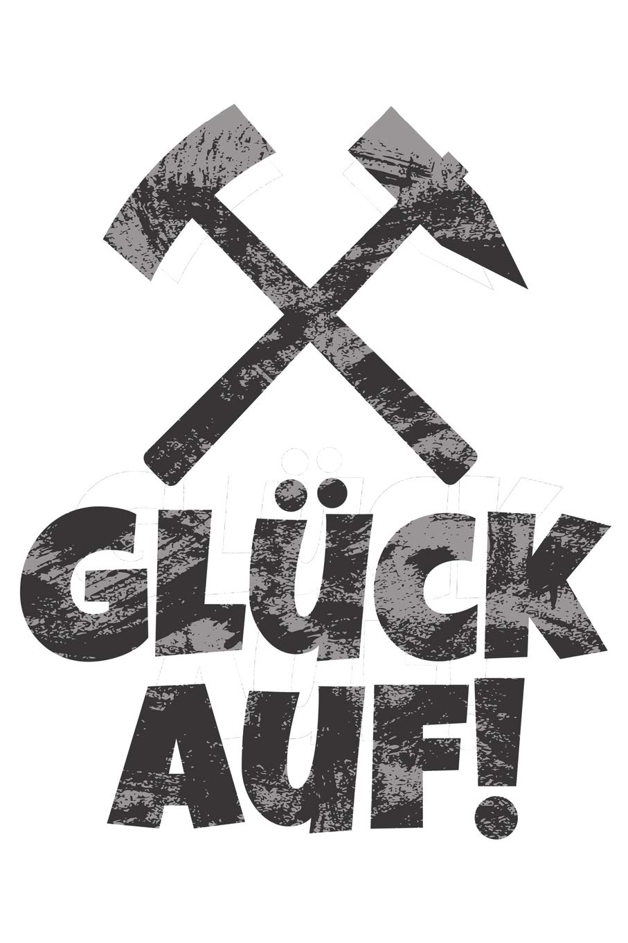 Glück auf!: 200 Seiten Ruhrpott Notizbuch mit Punktraster Travel