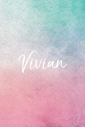 Vivian: Personalized Name Journal Writing Notebook For Girls and Women Essays & Short Stories