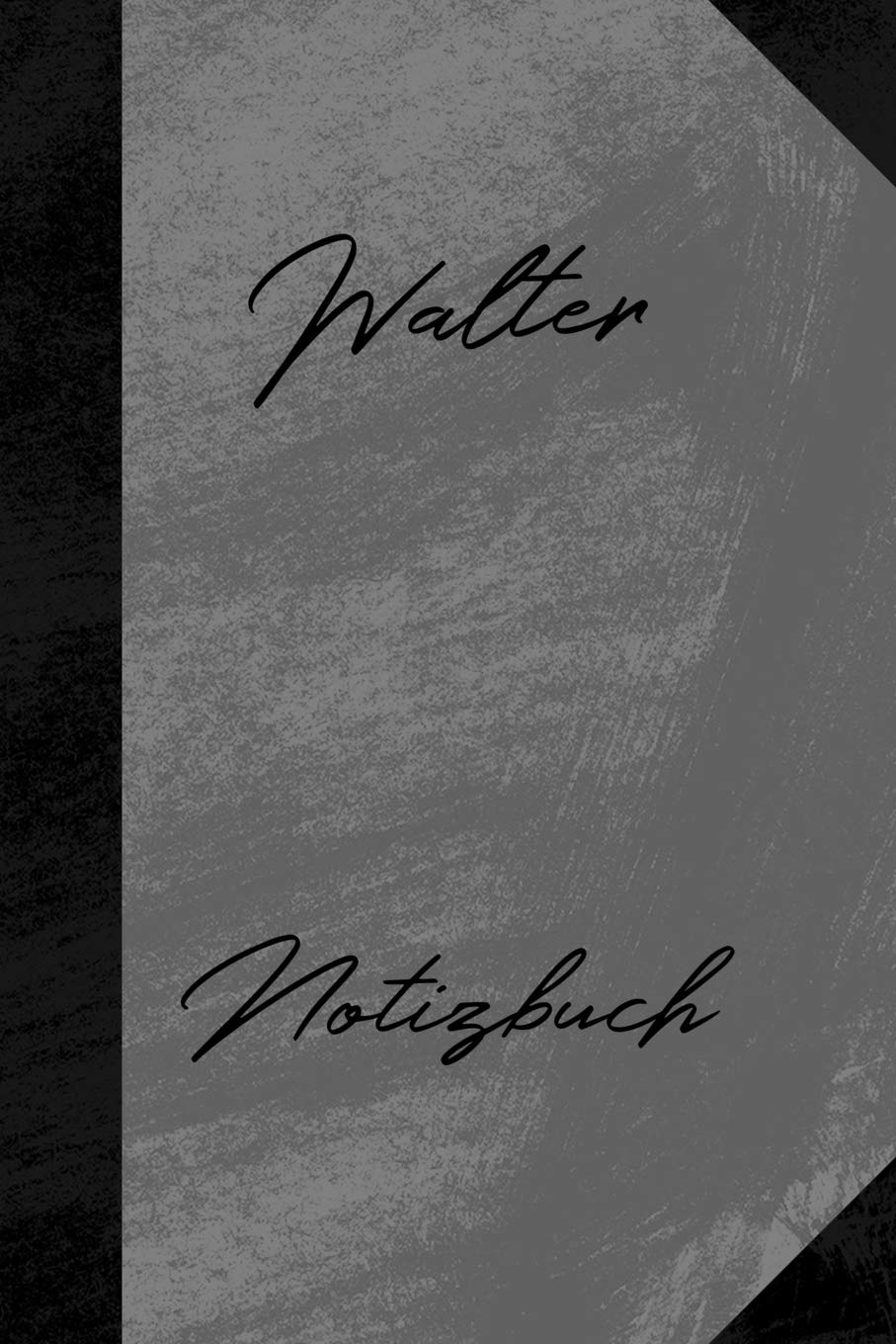Walter Notizbuch: Kariertes Notizbuch mit 5x5 Karomuster für deinen Vornamen Books