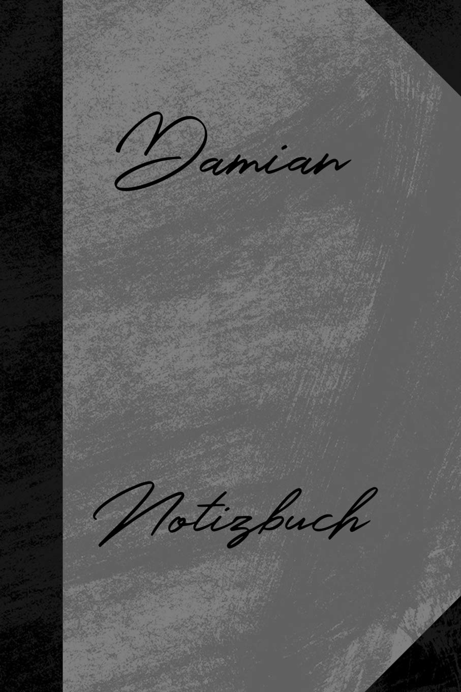 Damian Notizbuch: Kariertes Notizbuch mit 5x5 Karomuster für deinen Vornamen Books