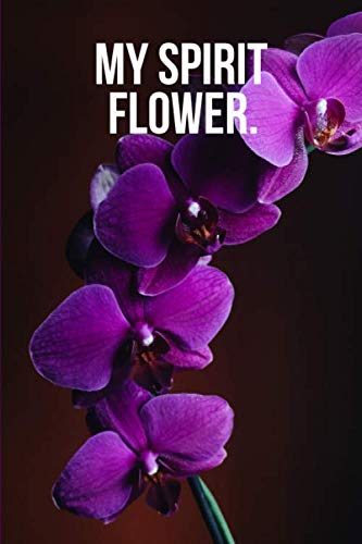 My Spirit Flower: Purple Orchid Journal Mathematics