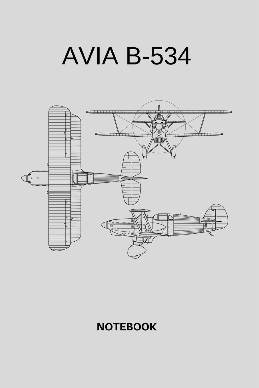 AVIA B-534 NOTEBOOK: DIARY, JOURNAL, NOTESHEET, 110 lined pages, 6 x 9 inches in size Business & Technology