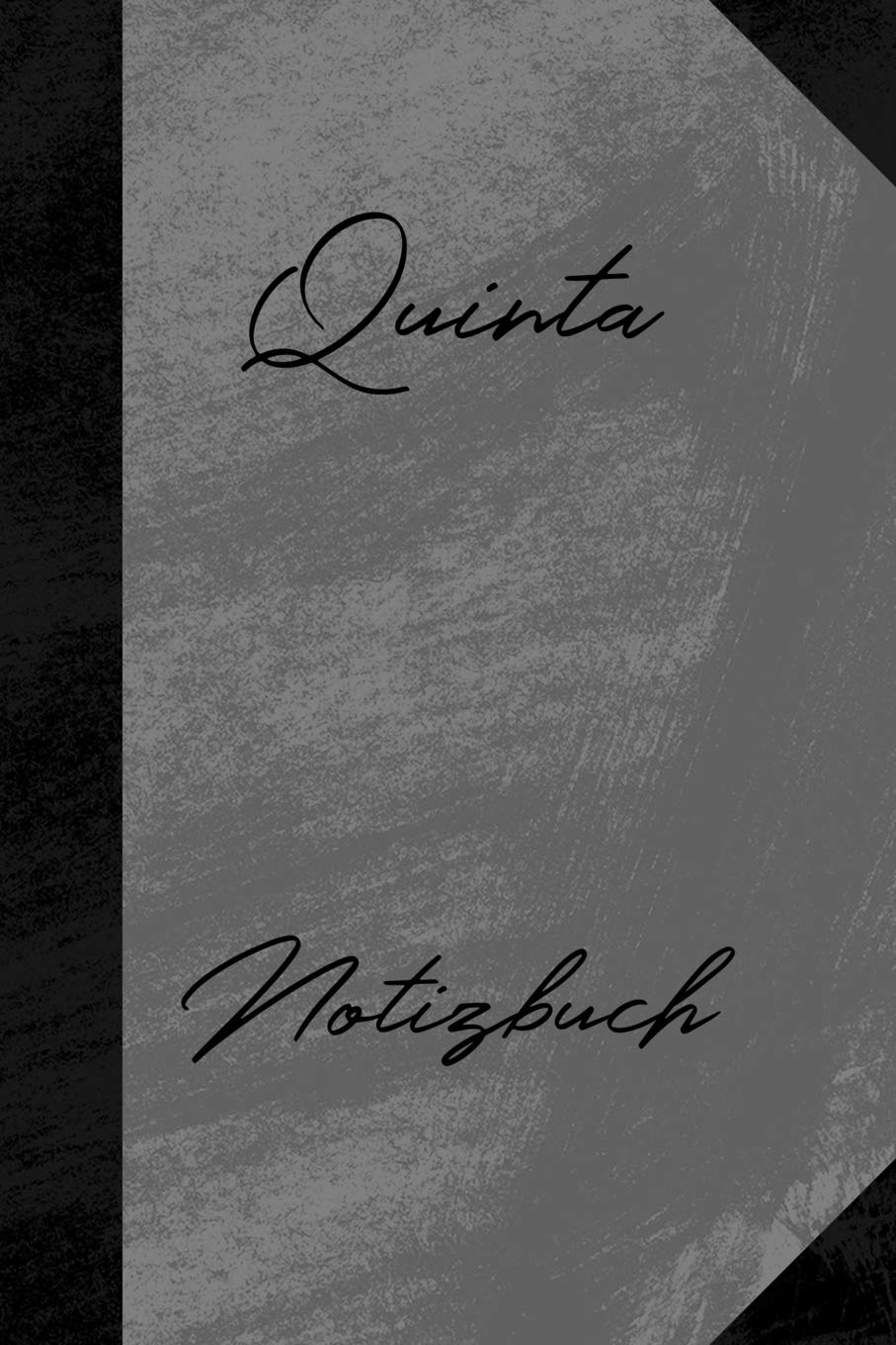 Quinta Notizbuch: Liniertes Notizbuch für deinen Vornamen Books