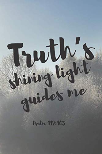 Truth's Shining Light Guides Me: A Christian Guided Dot Grid Journal To Record and Remember Sermon Notes Religion & Esotericism
