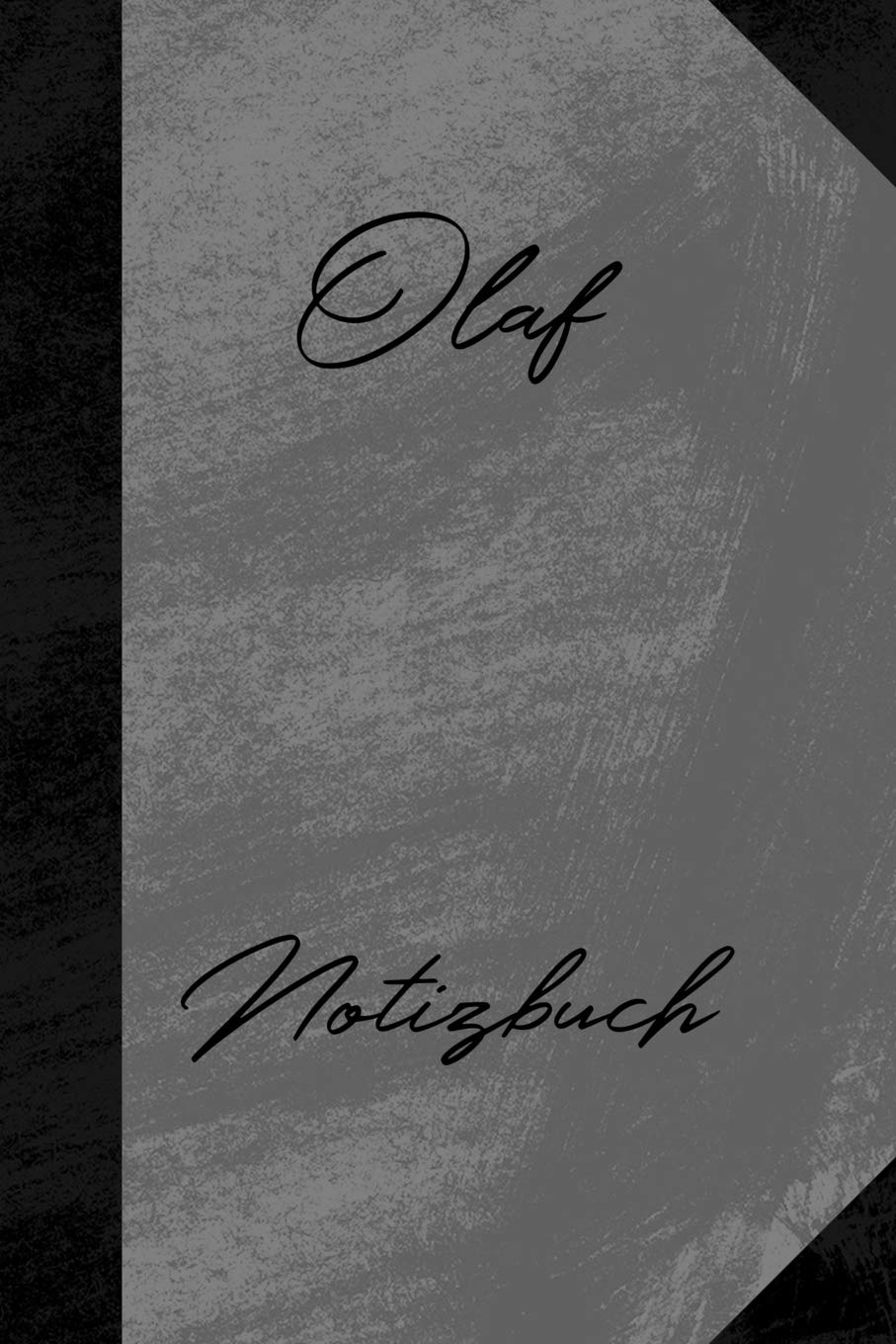 Olaf Notizbuch: Liniertes Notizbuch für deinen Vornamen Books