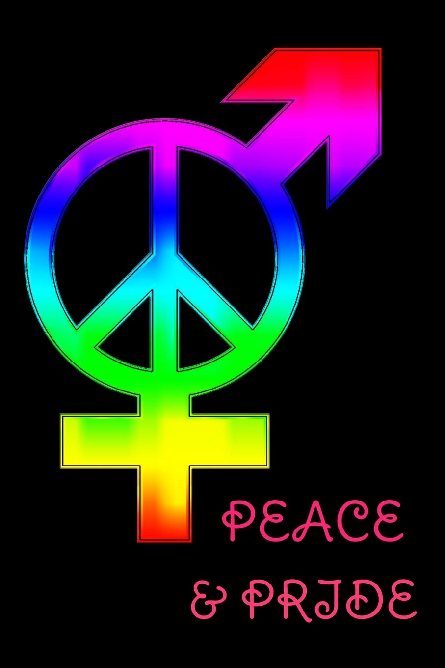 Peace & Pride: Password Journal 6" x 9" Notebook, 120 pages book