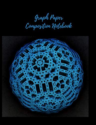 Graph Paper Composition Notebook: Grid Paper Notebook, Quad Ruled, with beautiful fractal art Cover and 100 Sheets (Large 8.5 x 11) Mathematics