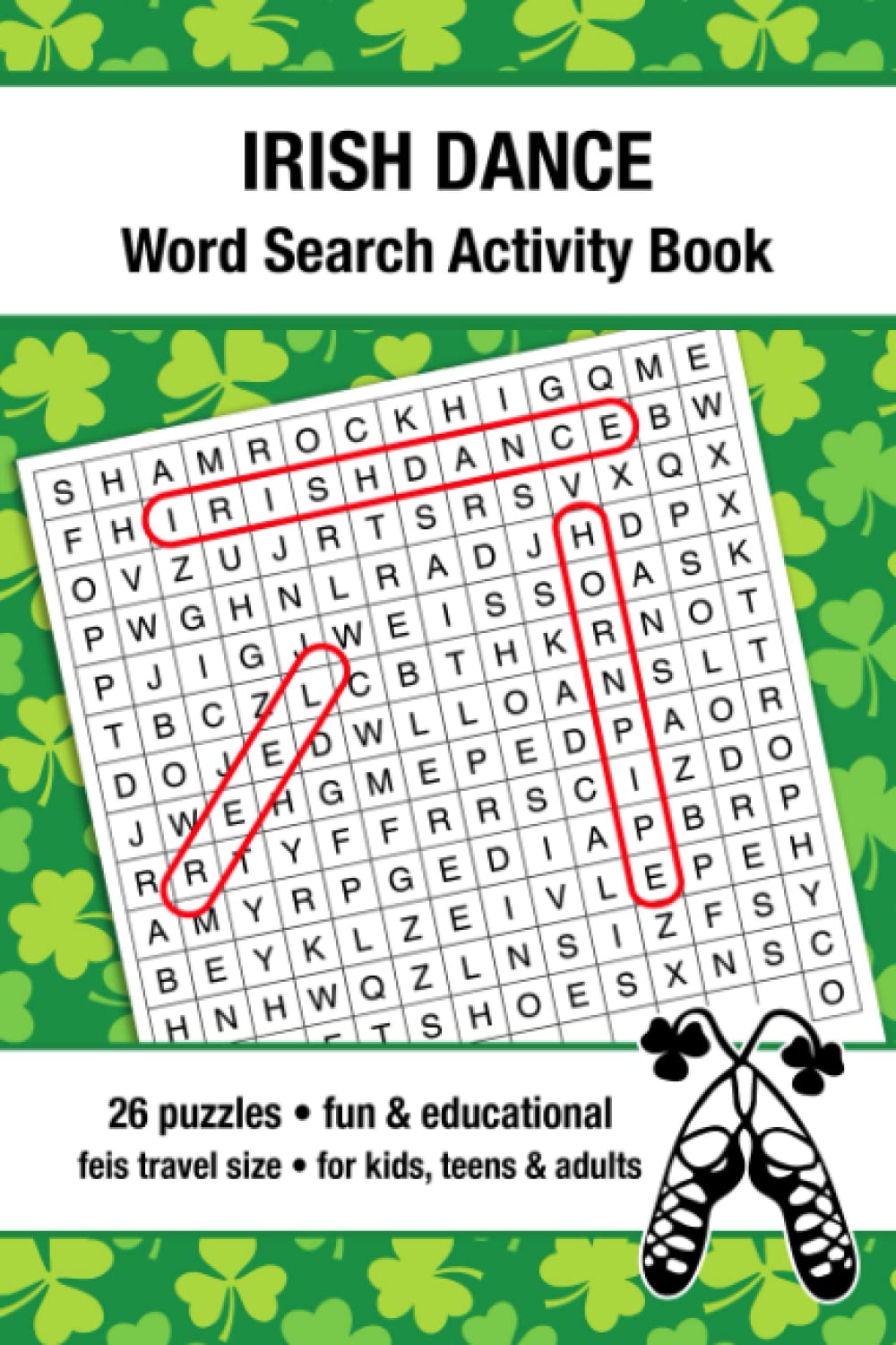 Irish Dance Word Search Activity Book: Feis Travel Size Puzzle Book Fun For Irish Dancers And Family Film, Art & Culture