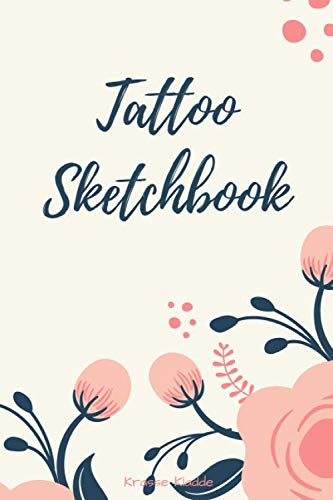 Tattoo Sketchbook: Skizzenbuch ca. Din A5 mit Softcover für Tattoos - 120 Seiten, dot-grid Manga