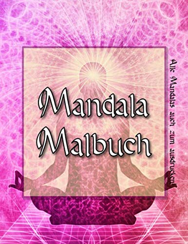 Mandala Malbuch: 95 Mandalas für Erwachsene auf schwarzem Hintergrund für fantastische Farben | kostenlose Malvorlagen als PDF zum Ausdrucken Religion & Esotericism