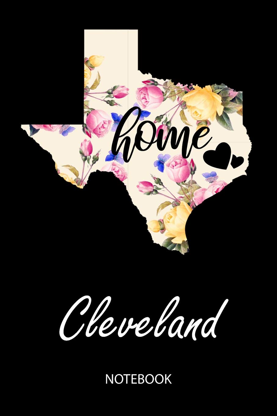 Home - Cleveland - Notebook: Blank Personalized Customized City Name Texas Home Notebook Journal Dotted for Women & Girls. TX Texas Souvenir, ... / Birthday & Christmas Gift for Women. Travel Books