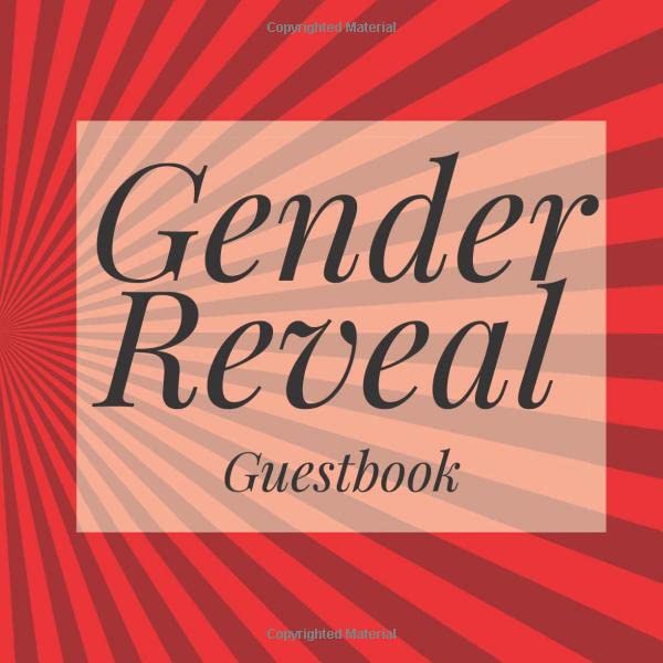 Gender Reveal Guestbook: Red superhero Signing Sign In Book, Welcome New Baby Girl with Gift Log Recorder, Address Lines, Prediction, Advice Wishes, Photo Milestones Parents & Children