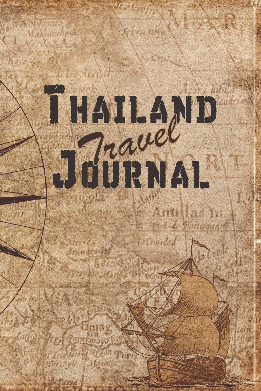 Thailand Travel Journal: 6x9 Travel Notebook with prompts and Checklists perfect gift for your Trip to Thailand for every Traveler Travel Guides