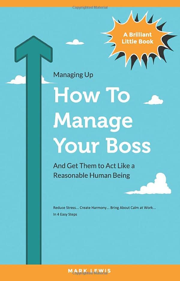 How To Manage Your Boss: And Get Them To Act Like A Reasonable Human Being Business, Finance & Career