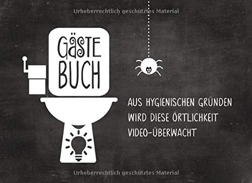 Gästebuch: Fürs Klo Lustig zum Ausfüllen Eintragen - Humor Buch Mit Kloordnung Regeln Sprüche Bilder - Gäste Eintragbuch Toilette - Originelle Geschenkidee Einzug Humour & Satire