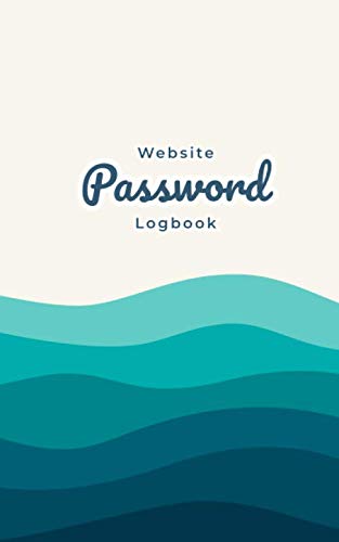 Website Password Logbook: Green Wave Cover Design | Easy Way to Keep Your Website Address, Username and Password Computer Science