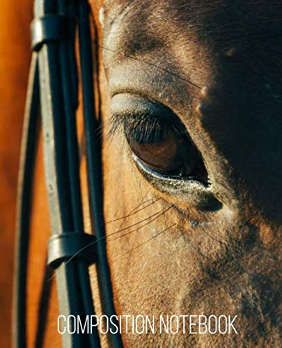 Composition Notebook: Horse Riding Horseback Dressage Photo Composition Notebook 100 College Ruled Pages Journal Diary Books