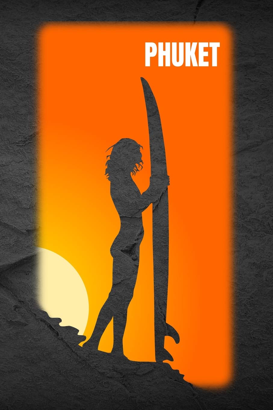 Phuket: Bodysurfing Water Sport Music Notebook - 120 Pages 6x9 Blank Music Sheet Composition Leisure & Fun