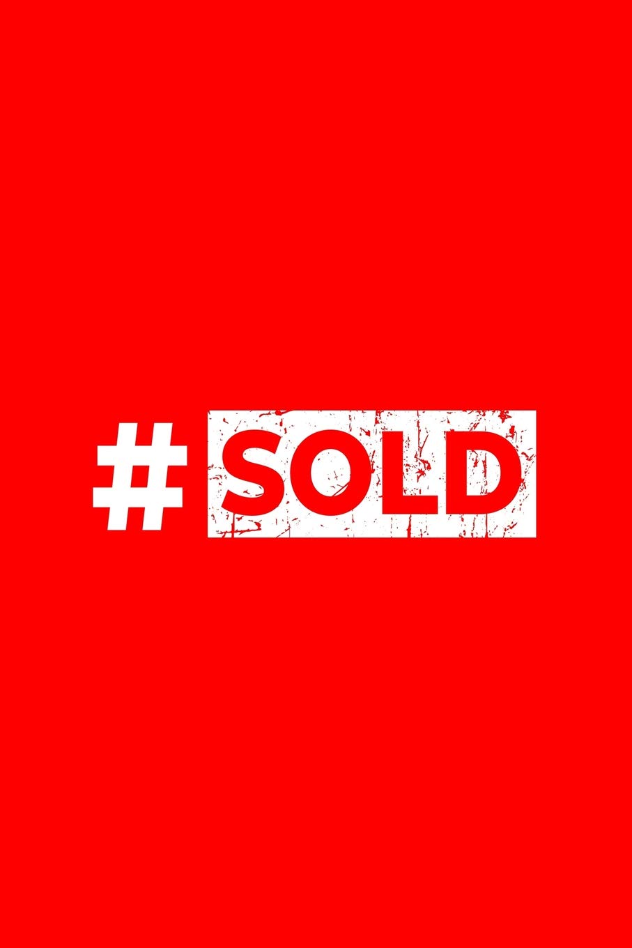 Sold: Lined Journal - Sold Real Estate Black Fun-ny Profession Realtor Gift - Red Ruled Diary, Prayer, Gratitude, Writing, Travel, Notebook For Men Women - 6x9 120 pages Books