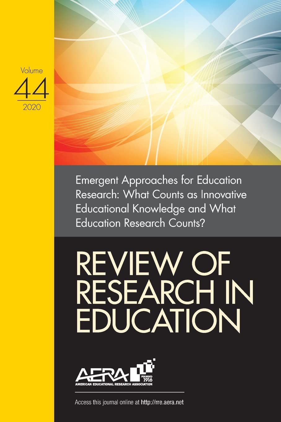 Review of Research in Education book