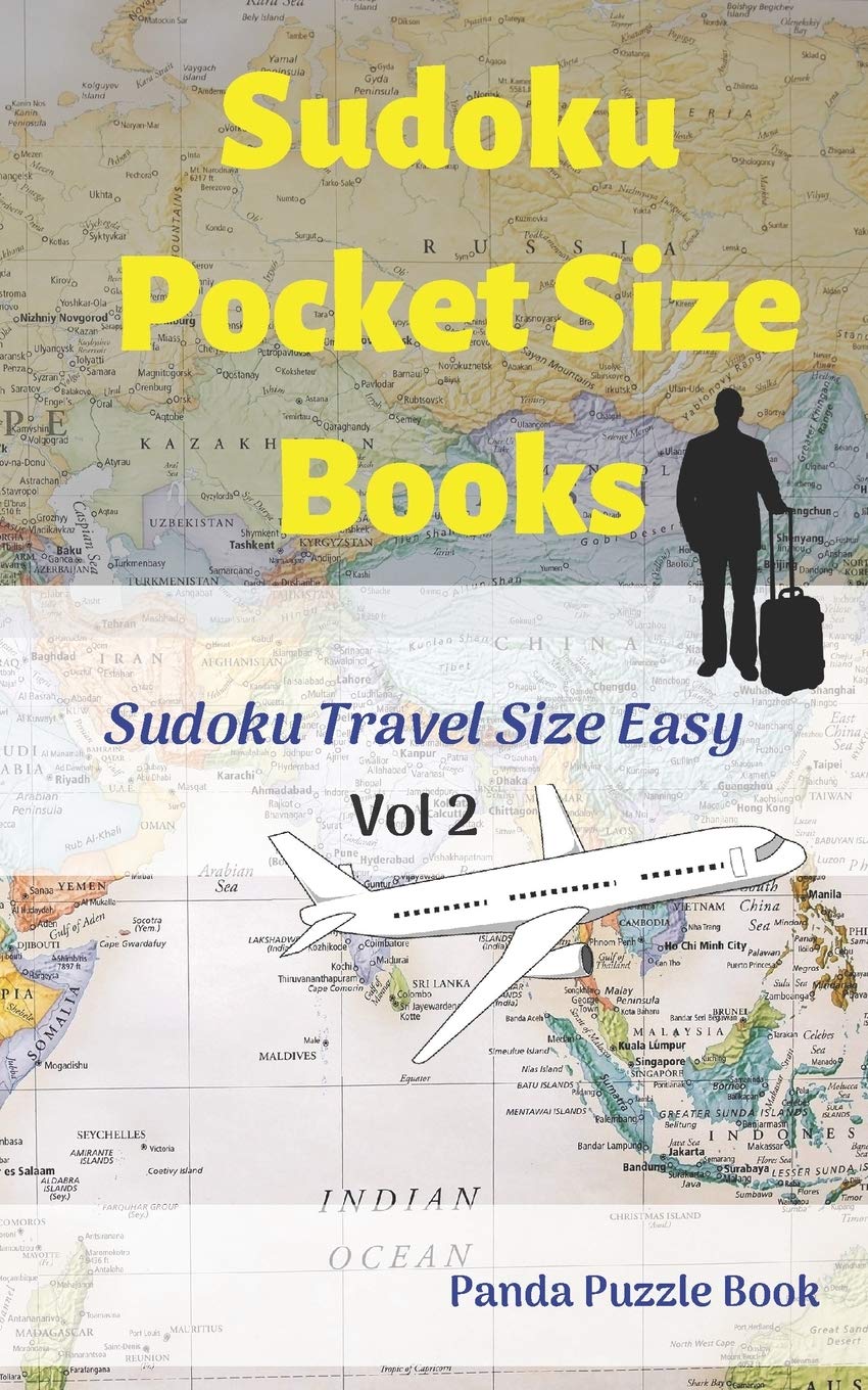 Sudoku Pocket Size Books - Volume 2: Sudoku Travel Size Easy Leisure & Fun