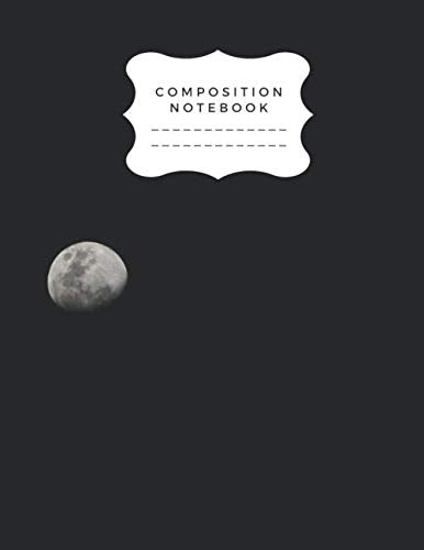 Composition Notebook: Black Extra Large 8.5" x 11" College Ruled Lined Paper Exercise Book 200 pages, 100 sheets Learning & Reference