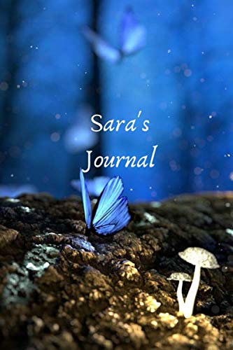 Sara's Journal: Personalized Lined Journal for Sara Diary Notebook 100 Pages, 6" x 9" (15.24 x 22.86 cm), Durable Soft Cover Books