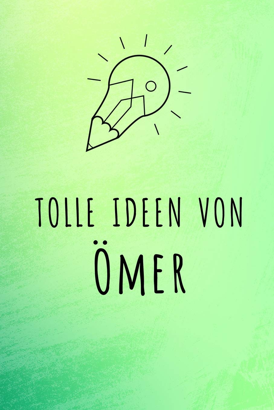 Tolle Ideen von Ömer: Unliniertes Notizbuch mit Rahmen für deinen Vornamen Books