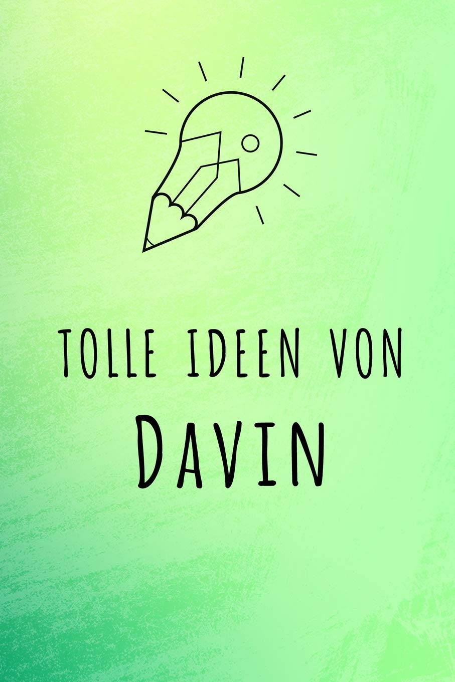 Tolle Ideen von Davin: Kariertes Notizbuch mit 5x5 Karomuster für deinen Vornamen Books