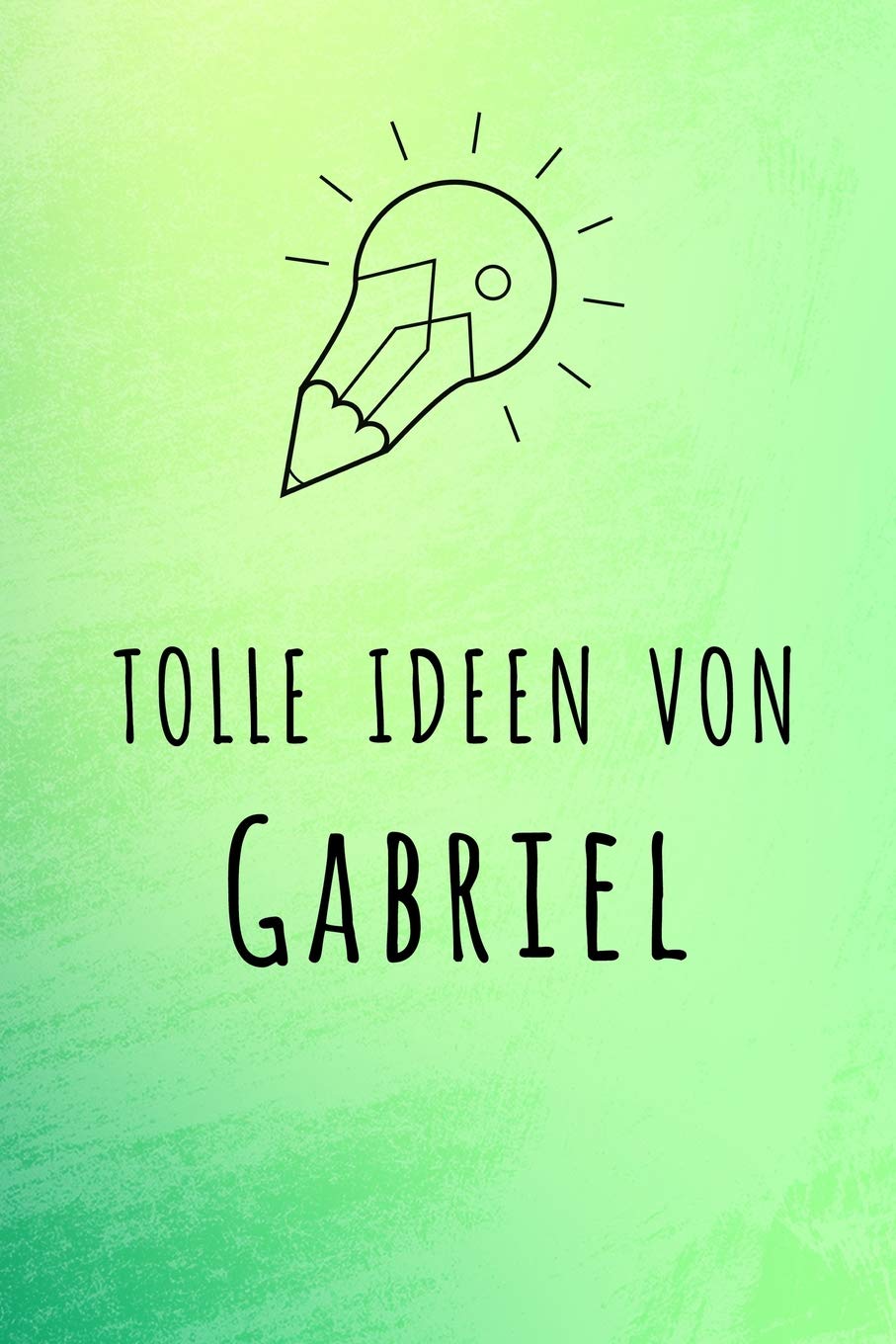 Tolle Ideen von Gabriel: Kariertes Notizbuch mit 5x5 Karomuster für deinen Vornamen Books