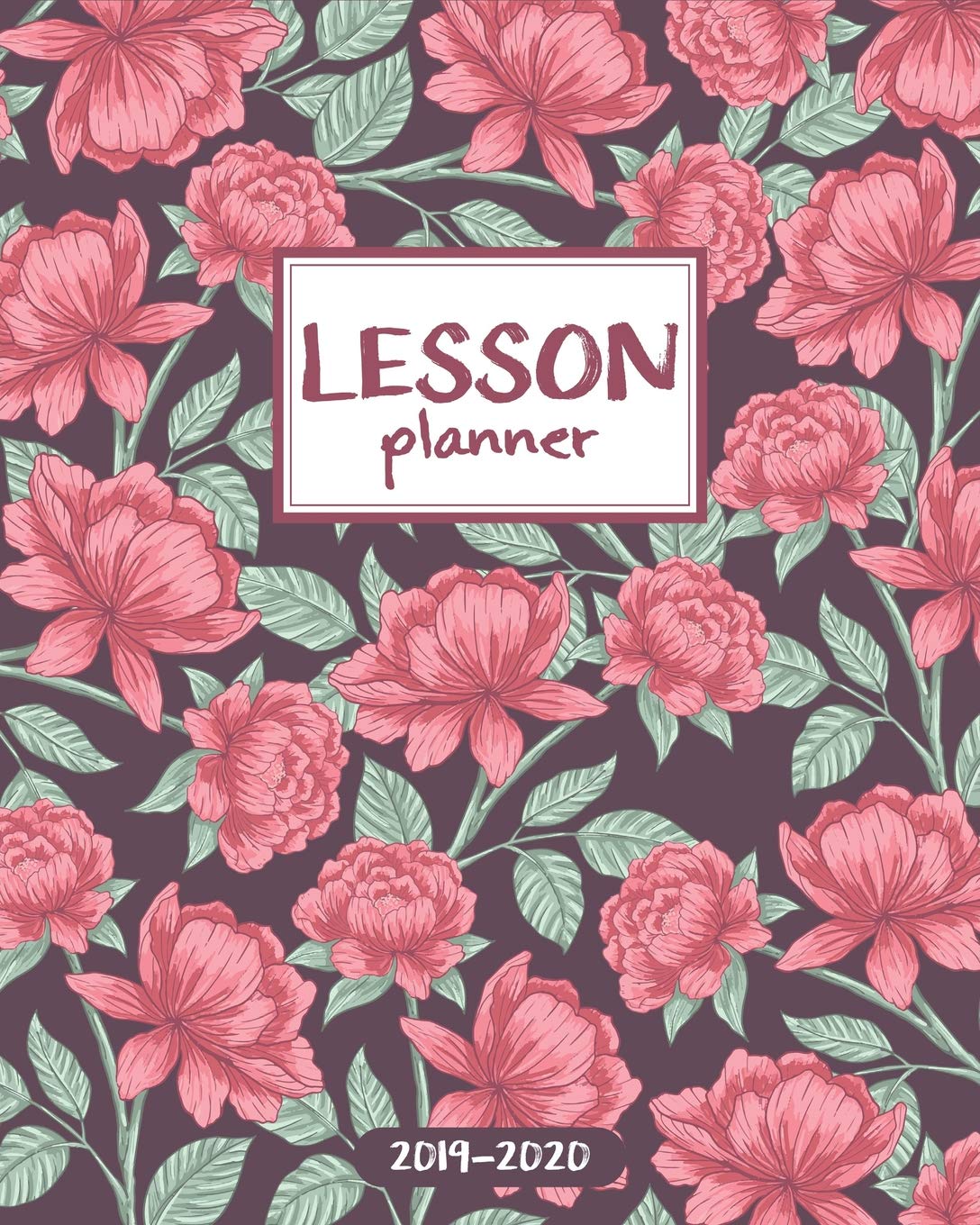 Lesson Planner For Teacher 2019-2020: Teacher Planner and Lesson Plan Book - Record Book From July 2019 To June 2020 Business, Finance & Career