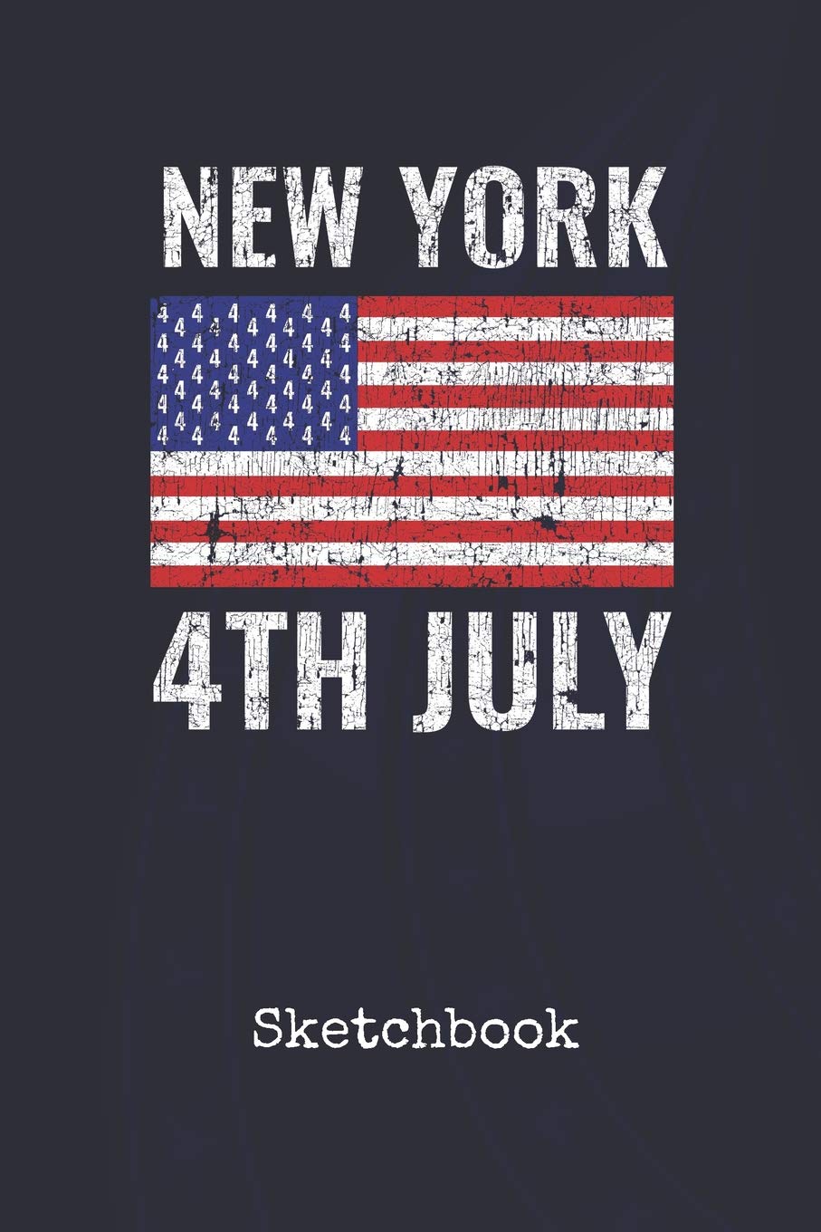 Sketchbook: New York US | Blank Writing Journal | Patriotic Stars & Stripes Red White & Blue Cover | Daily Diaries for Journalists & Writers | Note Taking | Write about your Life & Interests book