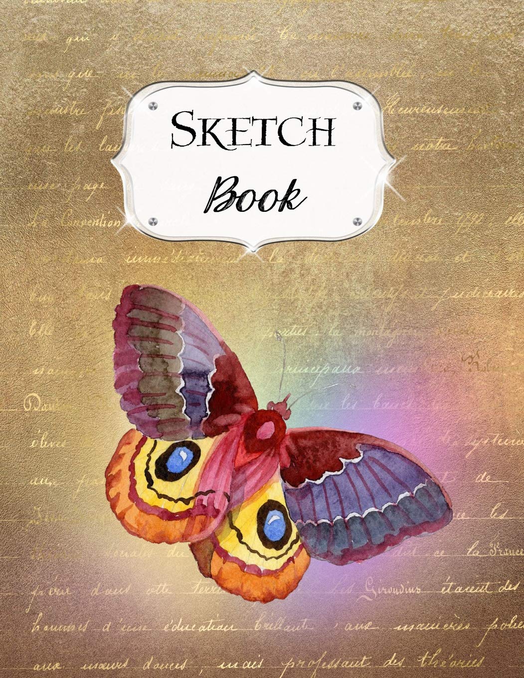 Sketch Book: Butterfly | Sketchbook | Scetchpad for Drawing or Doodling | Notebook Pad for Creative Artists | #5 Hobbies & Crafts