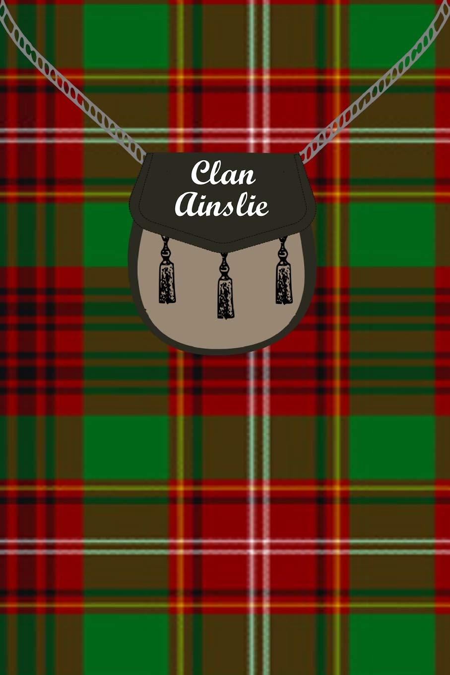 Clan Ainslie Tartan Journal/Notebook Books