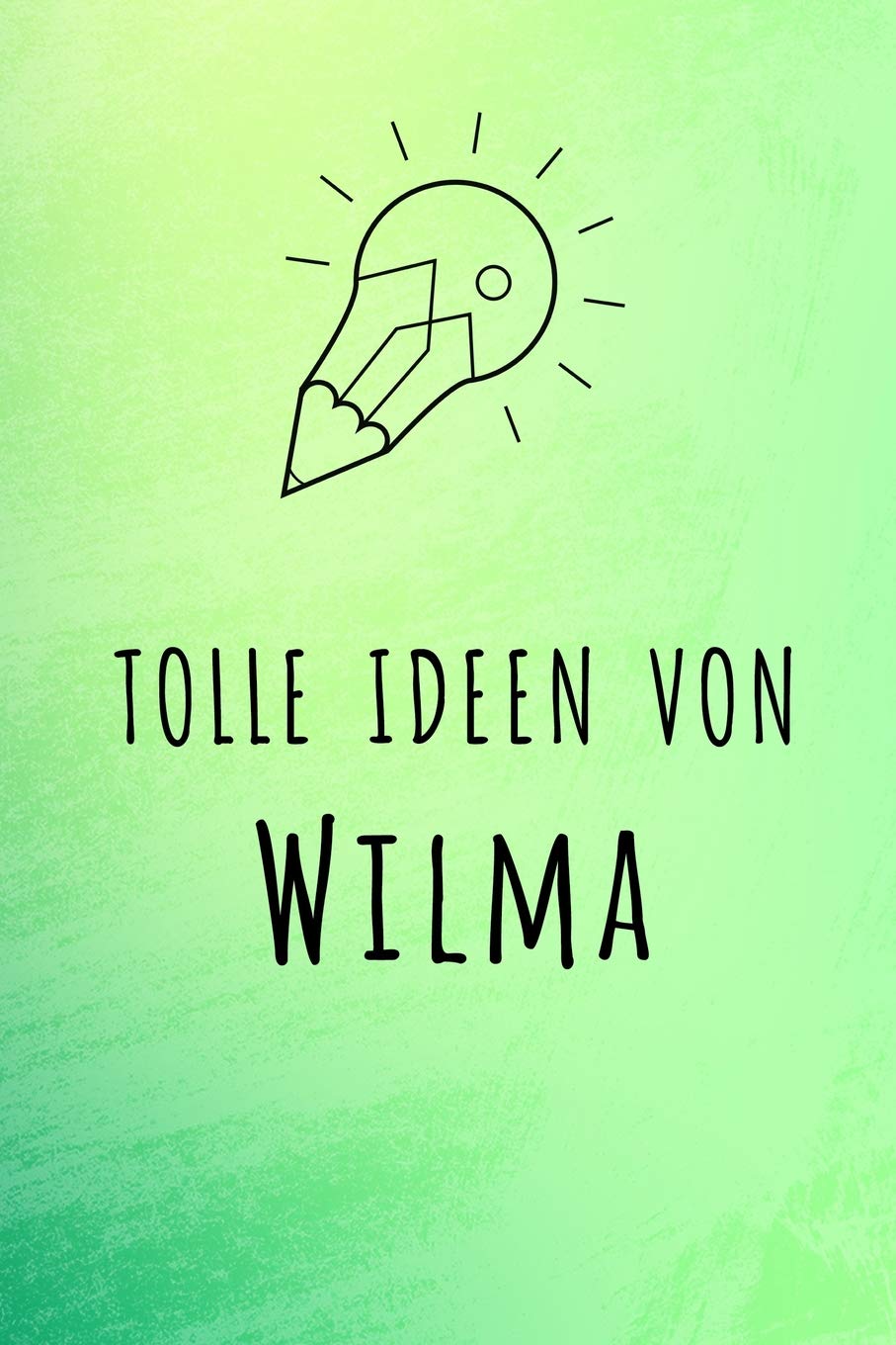 Tolle Ideen von Wilma: Kariertes Notizbuch mit 5x5 Karomuster für deinen Vornamen Books