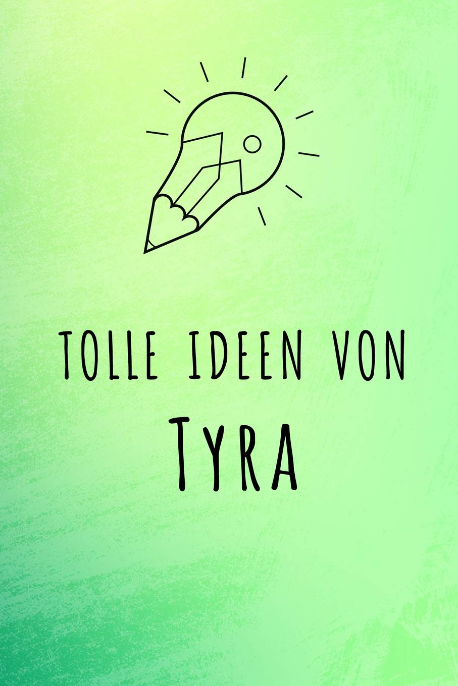 Tolle Ideen von Tyra: Kariertes Notizbuch mit 5x5 Karomuster für deinen Vornamen Books