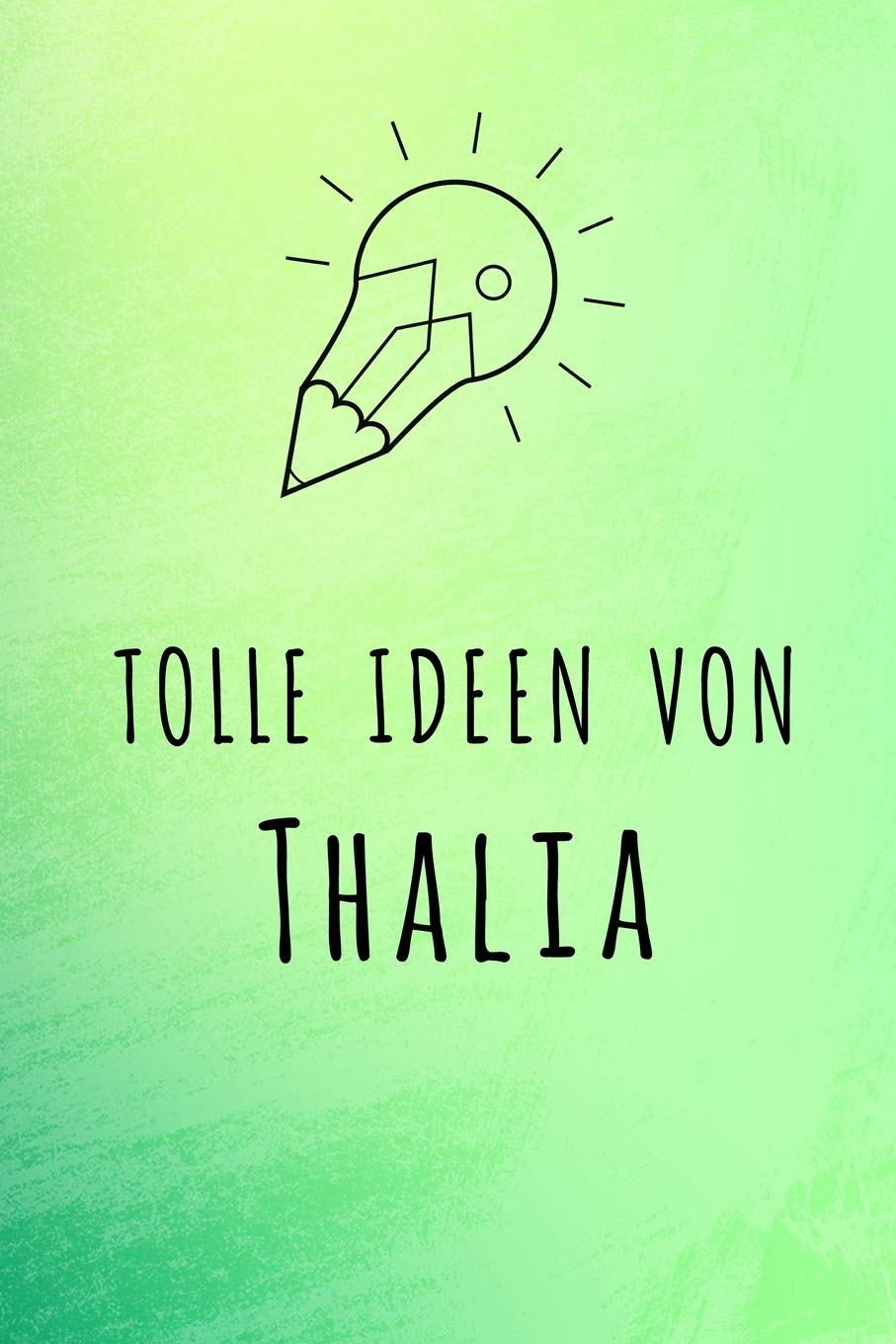 Tolle Ideen von Thalia: Kariertes Notizbuch mit 5x5 Karomuster für deinen Vornamen Books