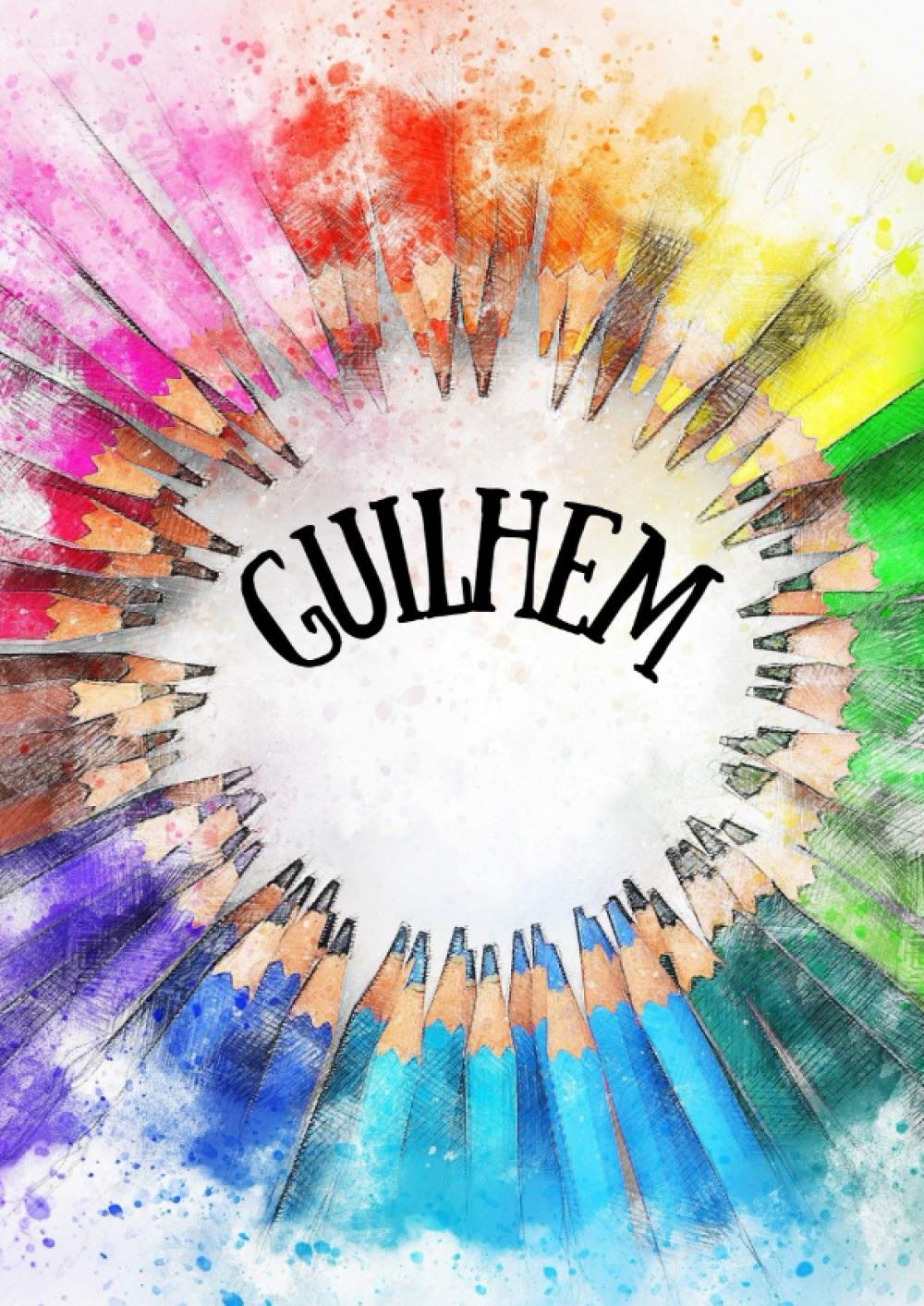 GUILHEM: Carnet à dessin pour enfant - 100 pages - A4 portrait - blanc Hobbies & Crafts