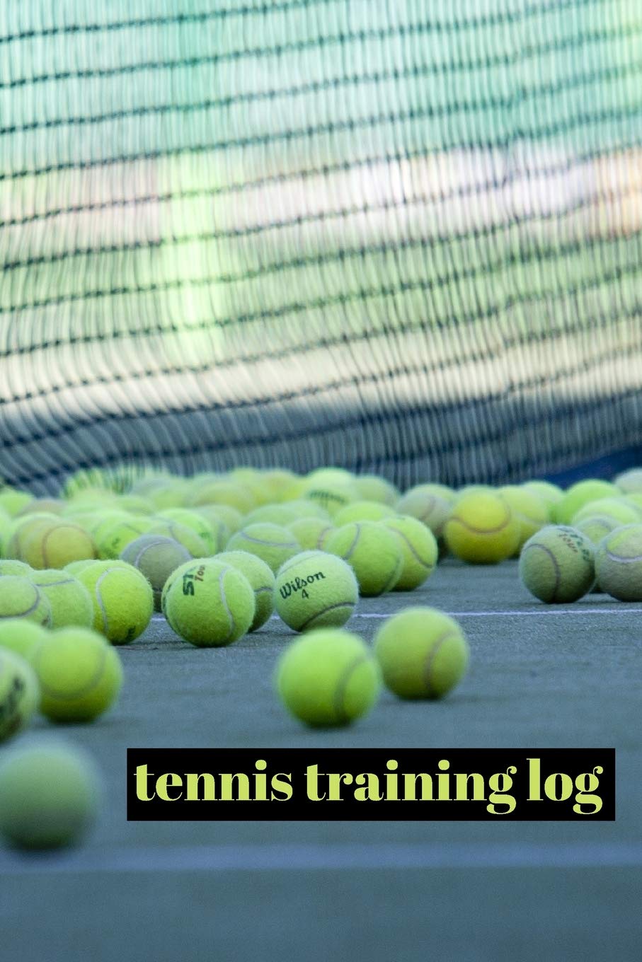 tennis training log: Training Log / Record Book For Tennis Players, Coaches, and Fans | (6x9" Tennis Notebook) | 120 Lined Pages - Tennis Gift Learning & Reference