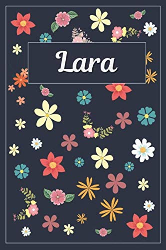 Lara: Bulleting Journal Tagebuch Notizbuch | Punktraster | ca DIN A5 | Geschenkidee Hobbies & Crafts