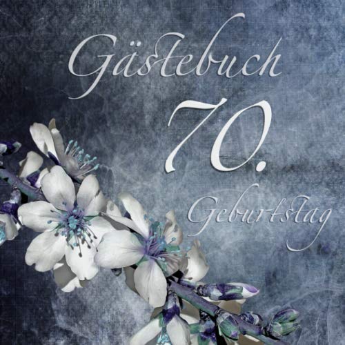 Gästebuch 70. Geburtstag: Gästebuch mit edlem Softcover I 80 Seiten für geschriebene Glückwünsche und Widmungen I Vintage I Geschenk zum Geburtstag Parents & Children