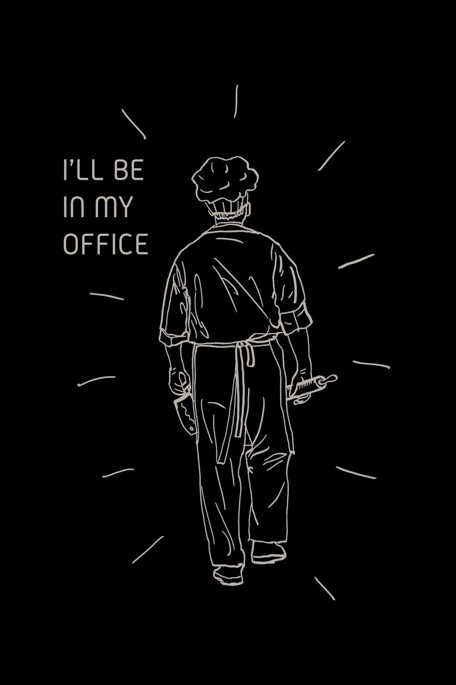 I'Ll Be In My Office: Blank Paper Sketch Book - Artist Sketch Pad Journal for Sketching, Doodling, Drawing, Painting or Writing Arts & Music