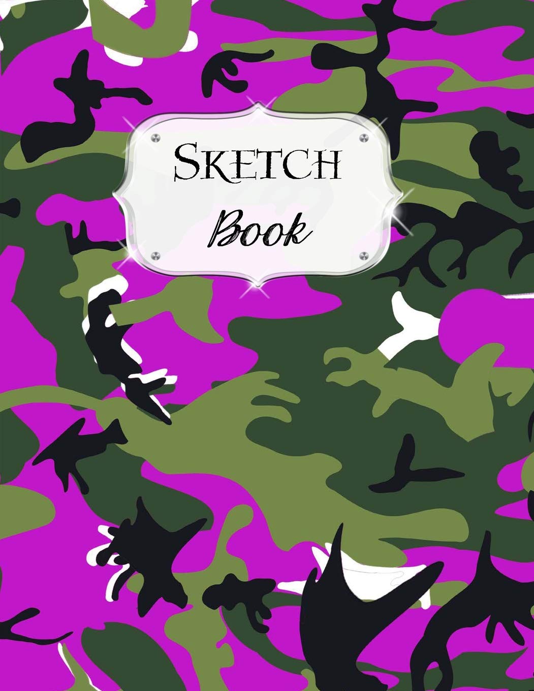 Sketch Book: Camo Camouflage | Sketchbook | Scetchpad for Drawing or Doodling | Notebook Pad for Creative Artists | #10 Hobbies & Crafts