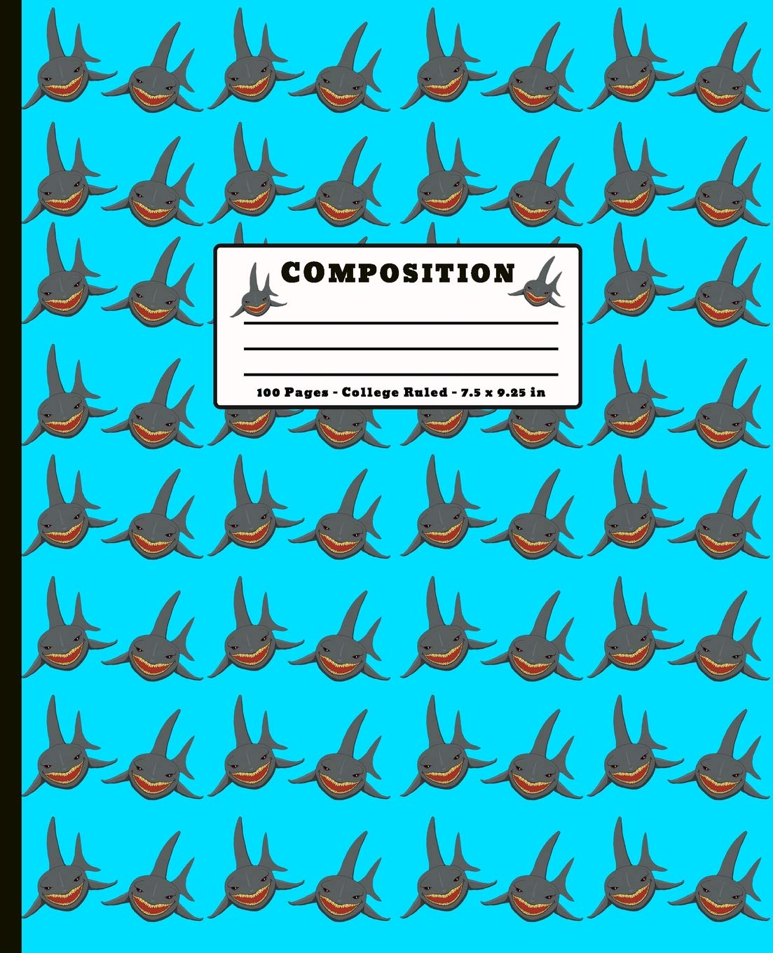 Composition: 100 Pages - College Ruled - 7.5 x 9.25 in. Learning & Reference