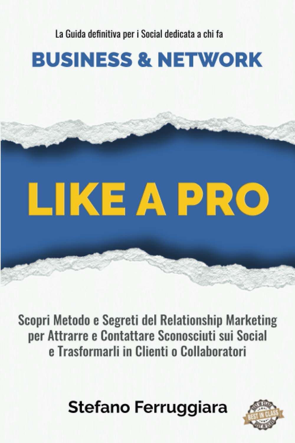 LIKE A PRO: La guida professionale dedicata a chi vuole fare Business e Network usando i Social Network! Business, Finance & Career
