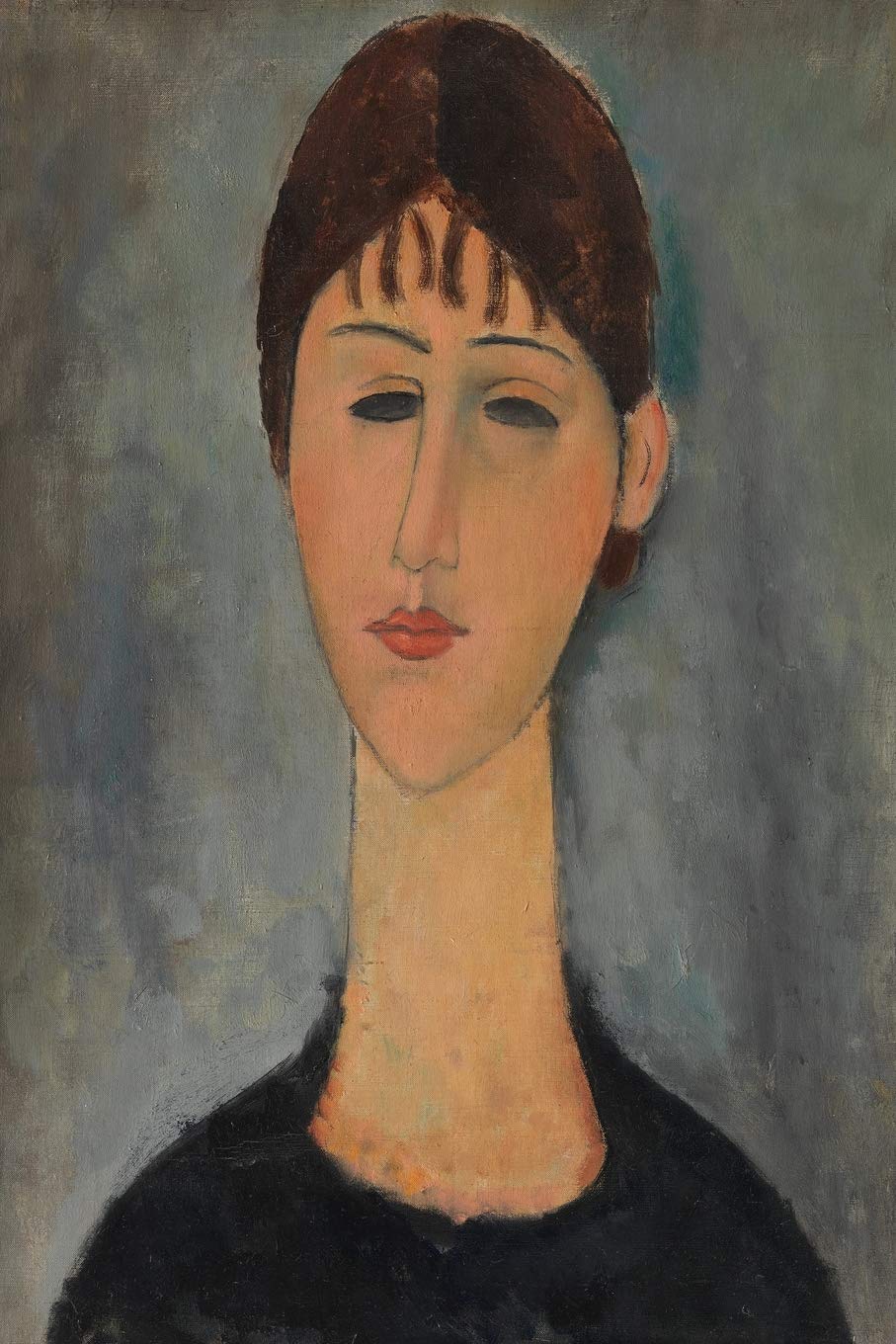 Art Journal: Amedeo Modigliani - Portrait of Mme Zborowska - Art Cover College Ruled Notebook | 110 Pages Film, Art & Culture