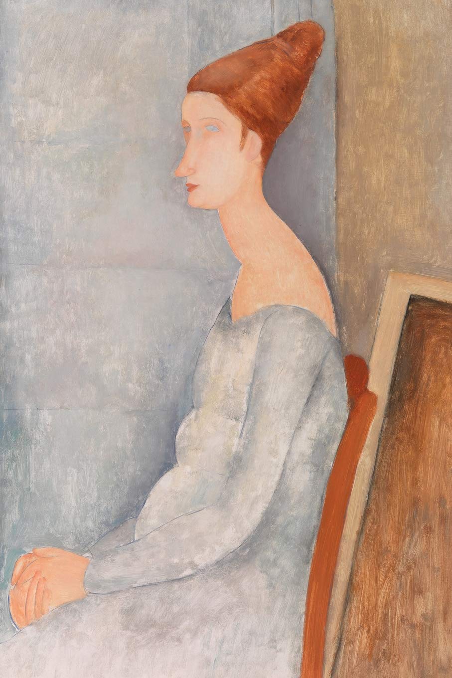 Art Journal: Amedeo Modigliani - Portrait of Jeanne Hébuterne - Art Cover College Ruled Notebook | 110 Pages Film, Art & Culture