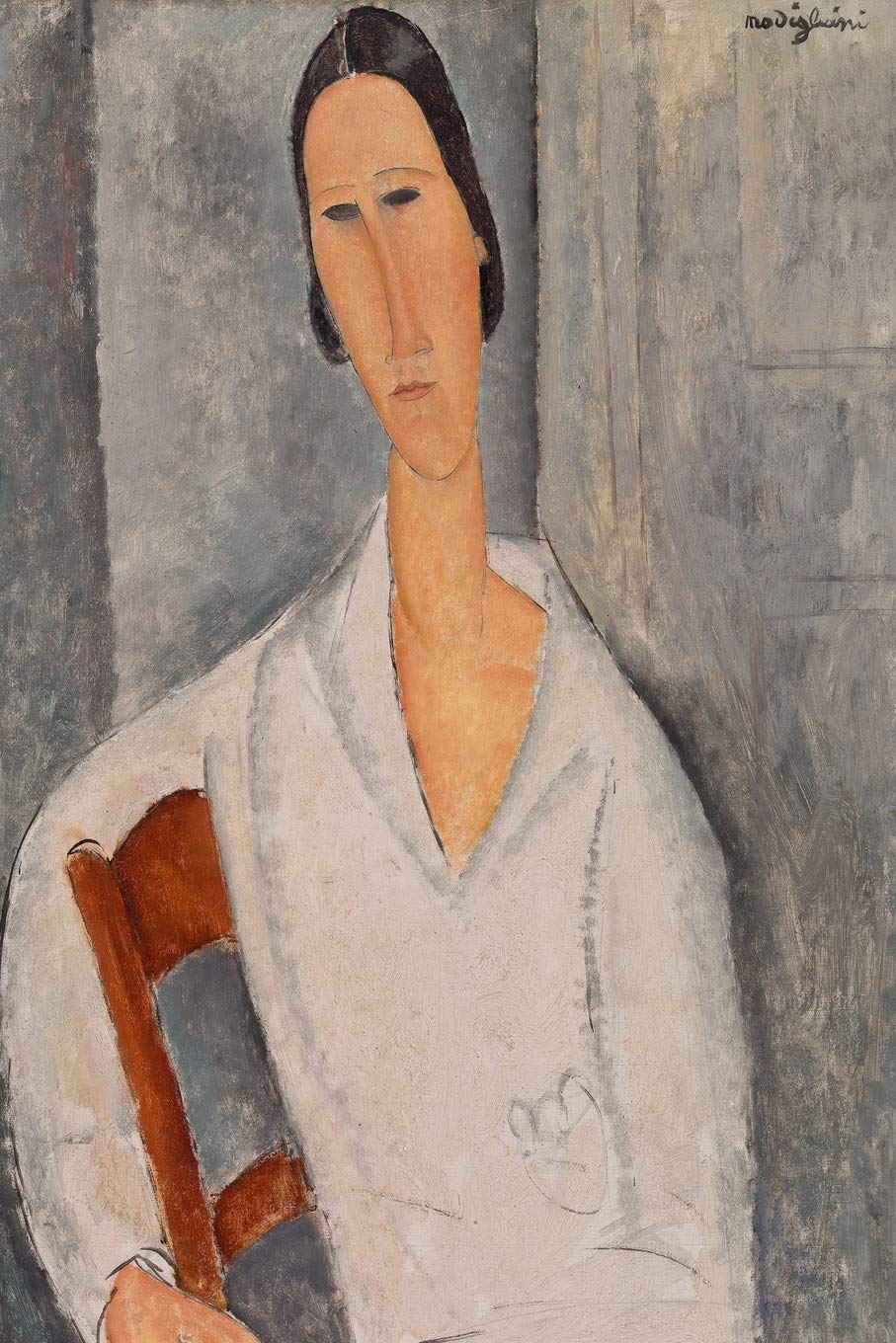 Art Journal: Amedeo Modigliani - Paintings - Art Cover College Ruled Notebook | 110 Pages Film, Art & Culture
